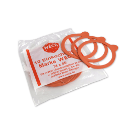 WECK pakning 8 cm - 10 stk.