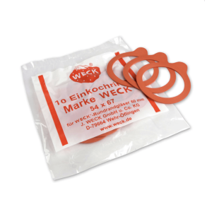 WECK pakning 6 cm - 10 stk.